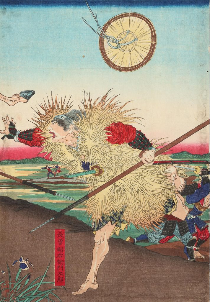大坂夏御陣 御危難之図