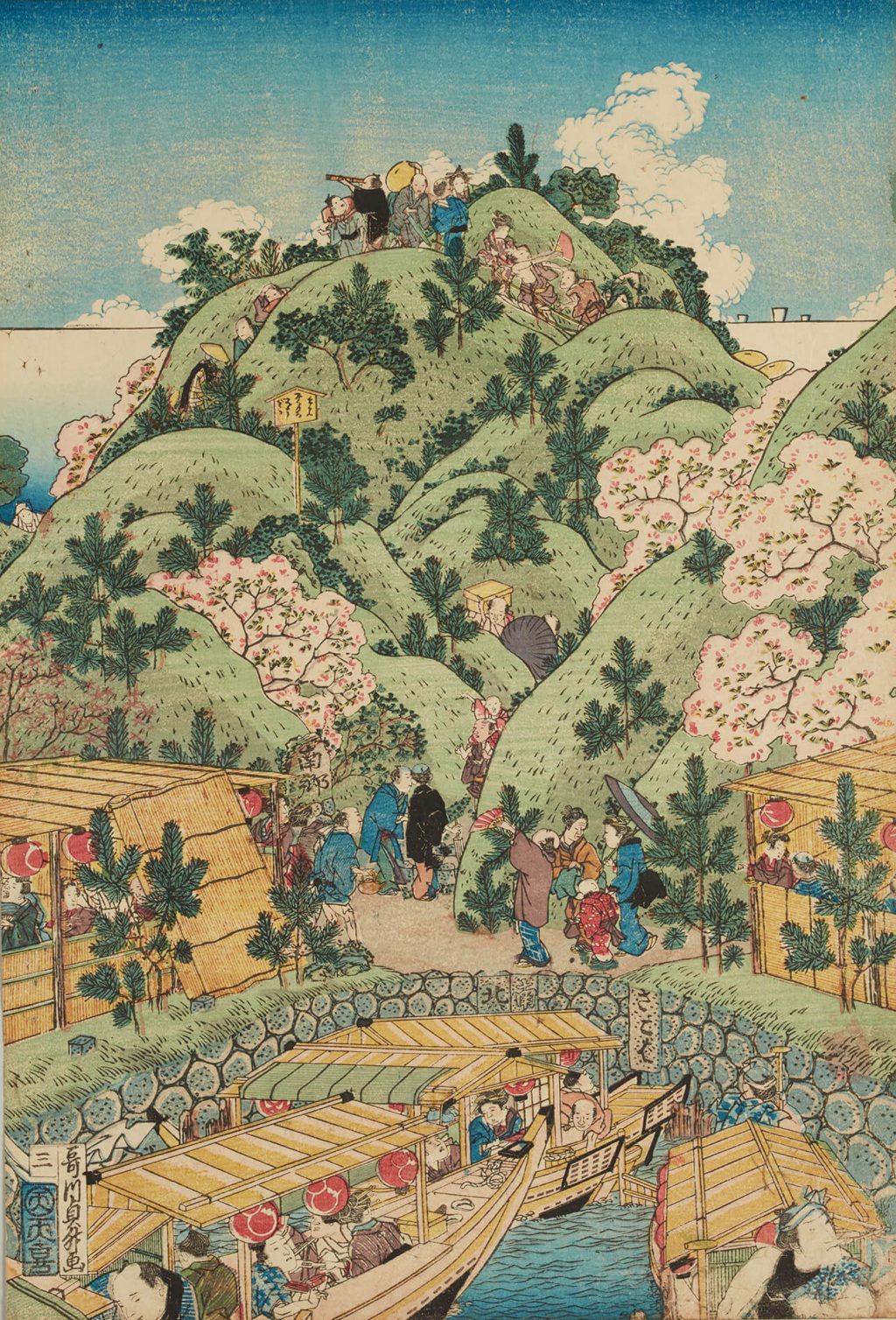 浪花天保山風景