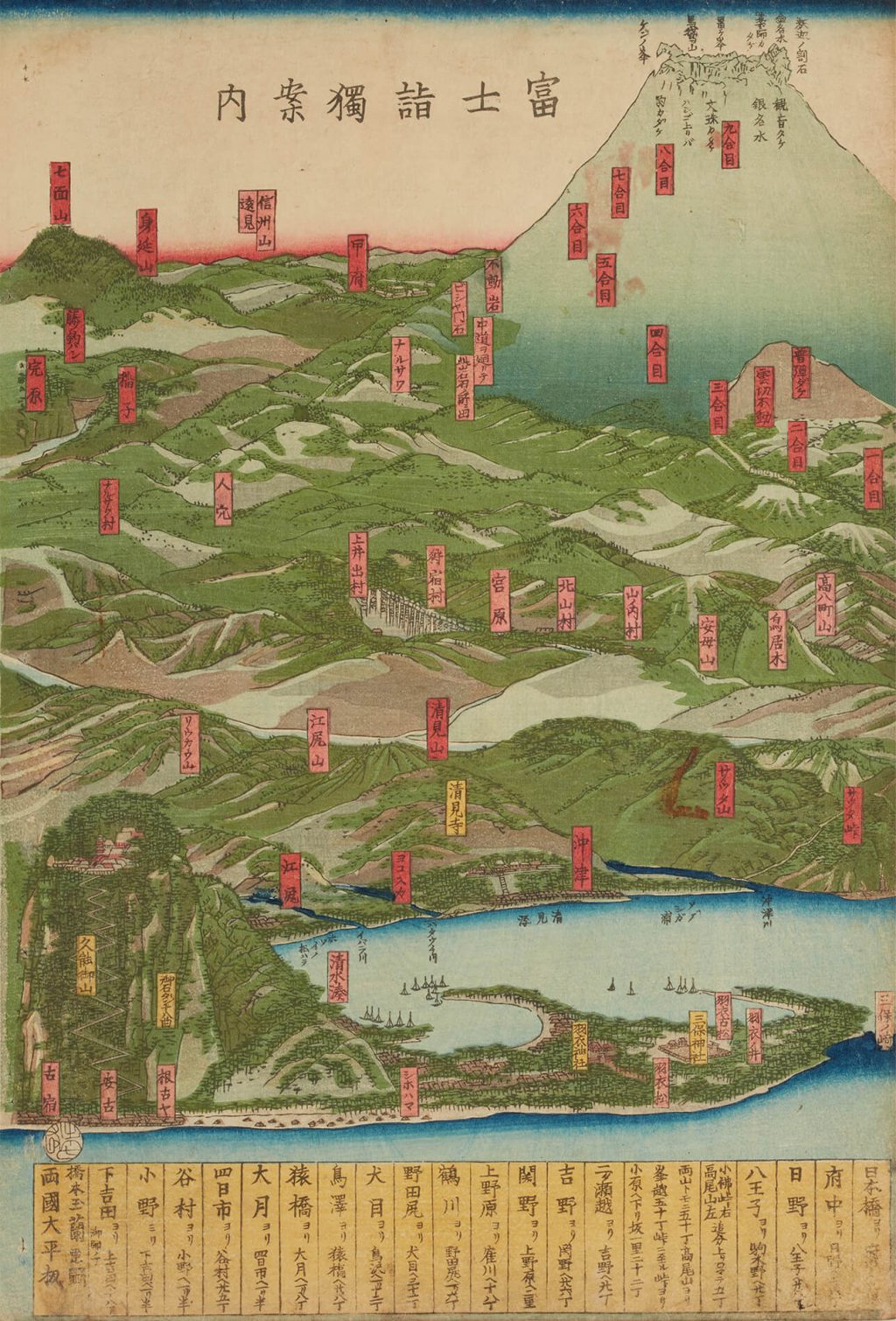 富士詣獨案内