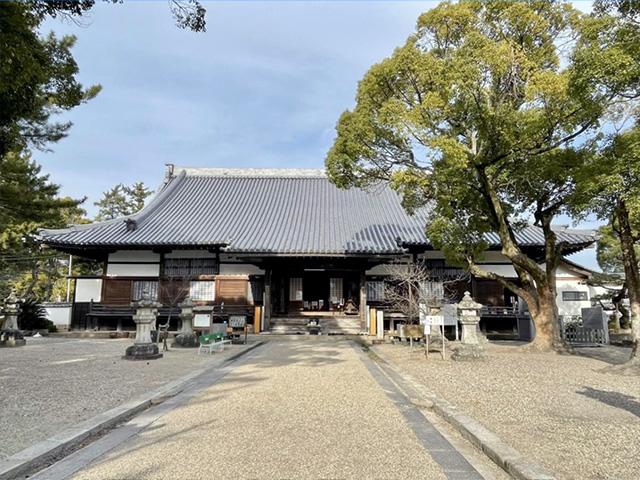 浮世絵と寺院