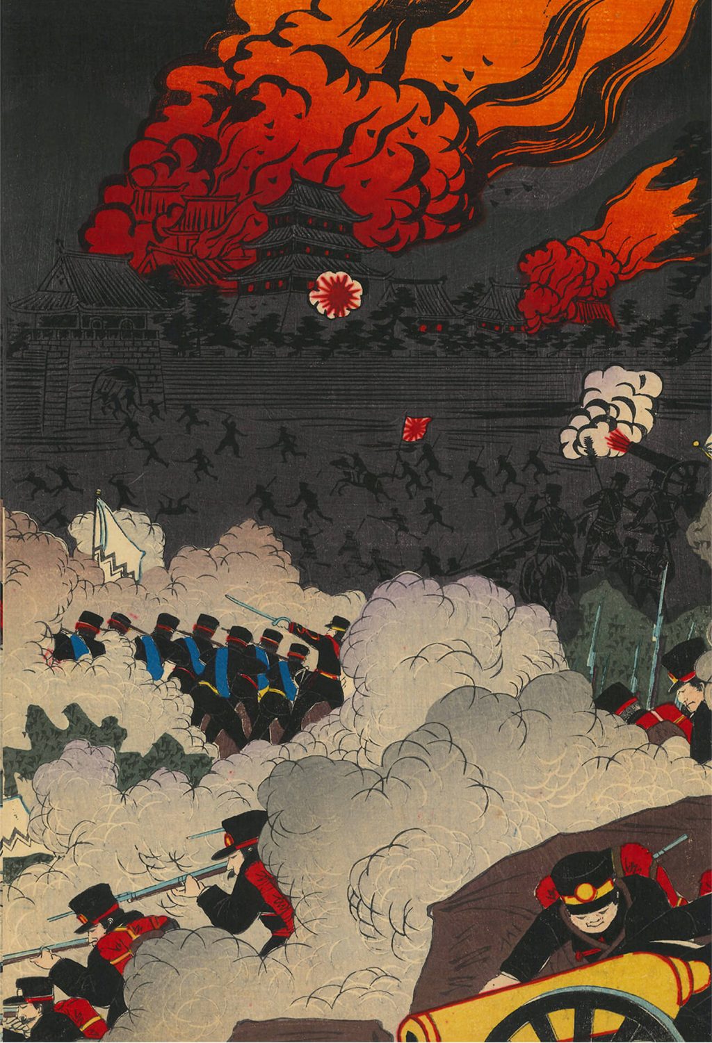鳳凰城攻撃之図